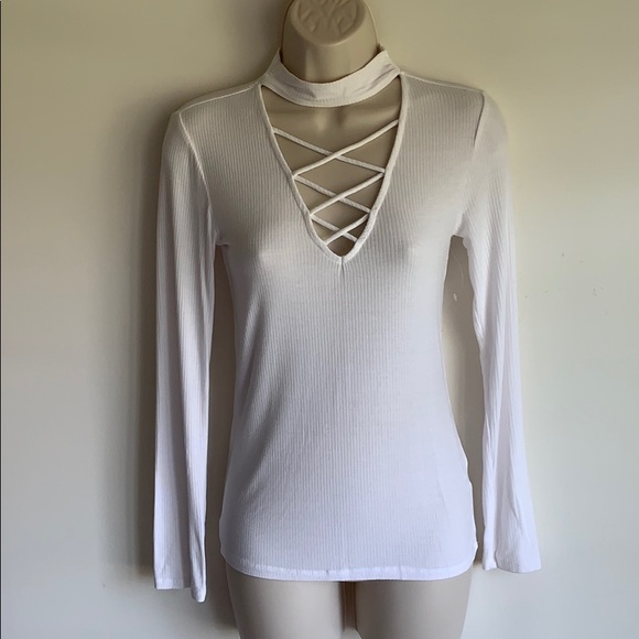 Ambiance Tops - Caged shirt